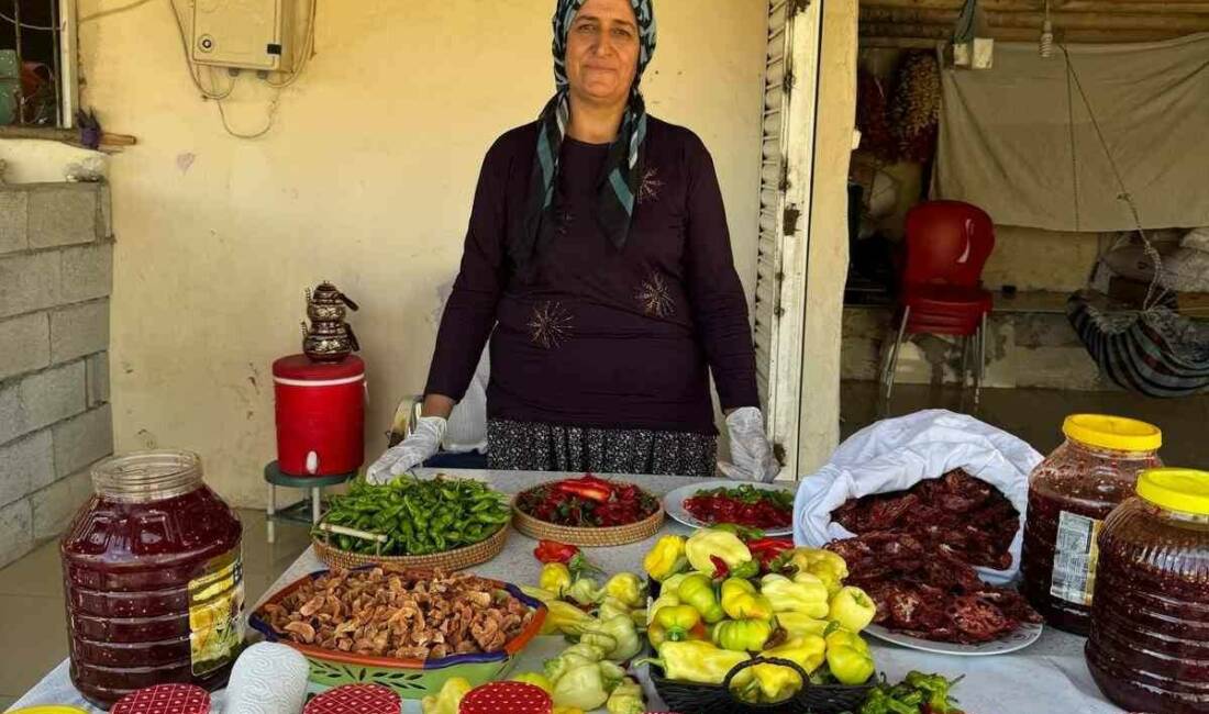 Diyarbakır'ın Çermik ilçesindeki girişimci bir kadın, coğrafi olarak tescilli Çermik