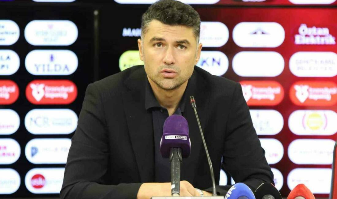 Gaziantep Futbol Kulübü Teknik Direktörü Burak Yılmaz, Samsunspor maçının ardından