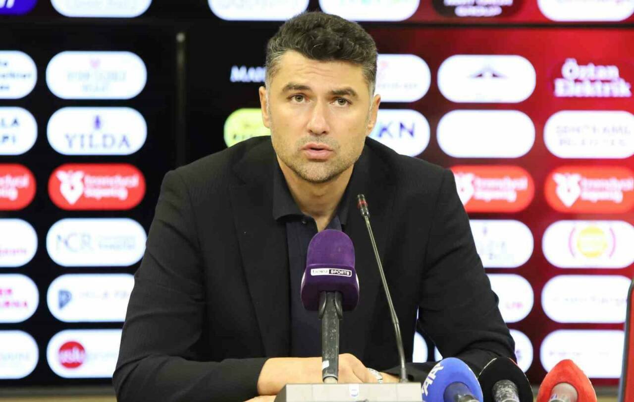 Gaziantep Futbol Kulübü Teknik Direktörü Burak Yılmaz, Samsunspor maçının ardından
