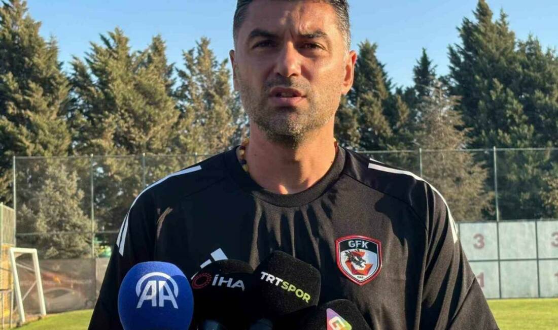 Gaziantep FK Teknik Direktörü Burak Yılmaz, Trabzonspor maçını kazanmak istediklerini