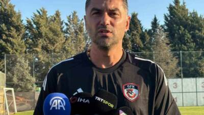 Gaziantep FK Teknik Direktörü Burak Yılmaz, Trabzonspor maçını kazanmak istediklerini