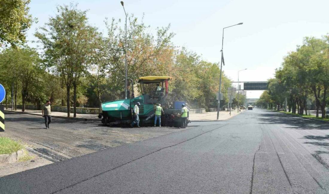 Diyarbakır Büyükşehir Belediyesi, Yenişehir ilçesinde 11 cadde ve bulvarda toplam