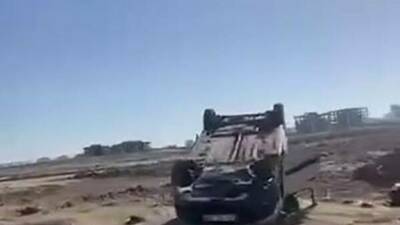 Diyarbakır'ın Kayapınar ilçesinde iki aracın çarpışması sonucu meydana gelen trafik