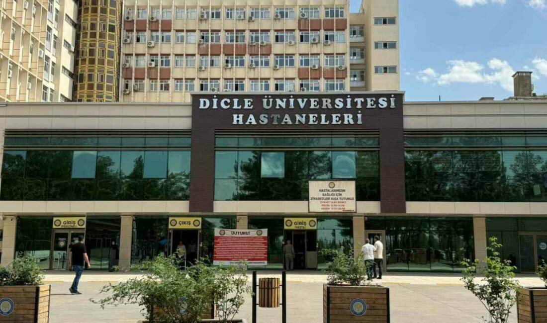 Dicle Üniversitesi Tıp Fakültesi Hastanesi'nde Başhemşire Dilek Adıgüzel, doğum izni