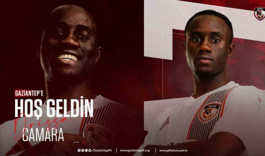 Gaziantep Futbol Kulübü, Fildişi Sahilli orta saha oyuncusu Drissa Camara