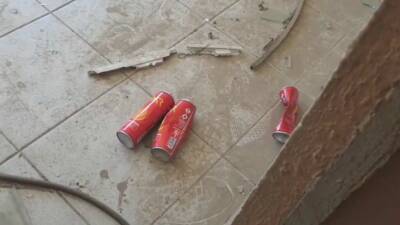 Adıyaman’ın Kahta ilçesinde daha önceden dershane olarak kullanılan bina madde