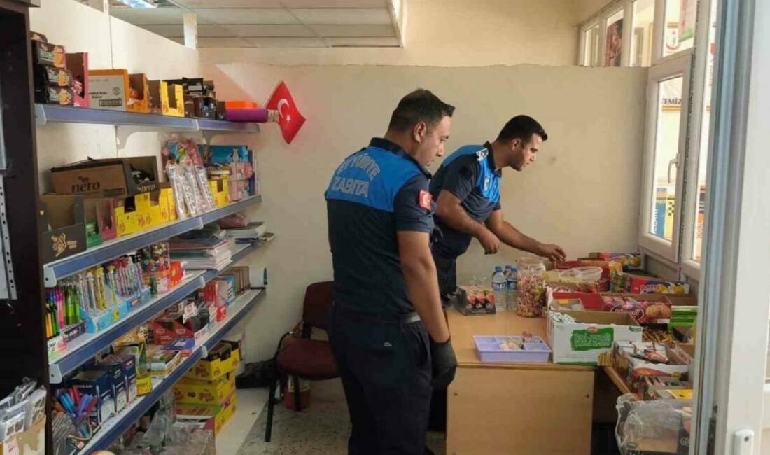Eyyübiye Belediyesi Zabıta Müdürlüğü ekipleri, yeni eğitim-öğretim yılının başlamasıyla birlikte