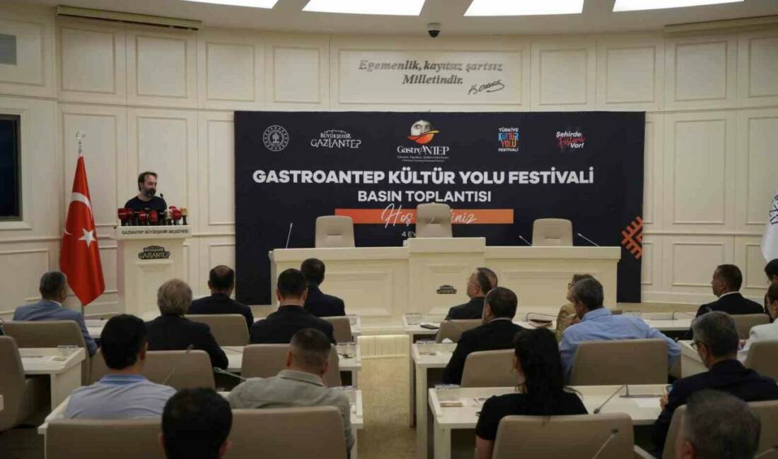 Gaziantep Büyükşehir Belediyesi ve Kültür Turizm Bakanlığı iş birliğiyle düzenlenecek
