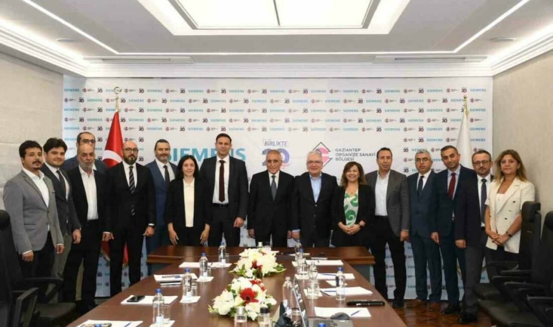 Gaziantep Organize Sanayi Bölgesi ile Siemens arasında kesintisiz enerji altyapısı