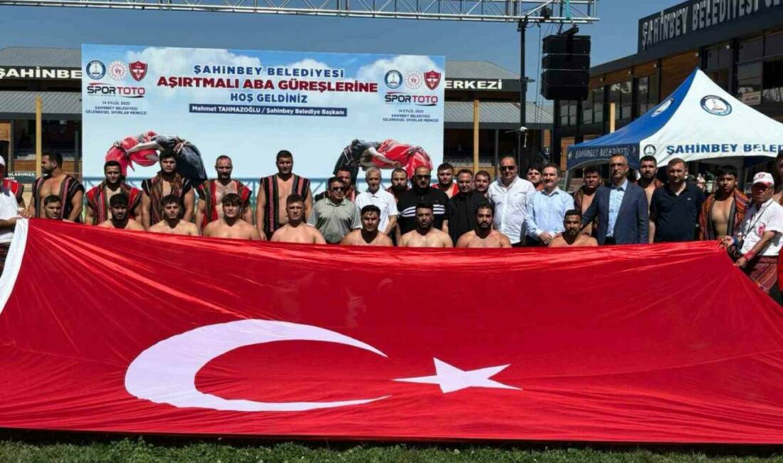 Türkiye’nin Geleneksel Aşırtmalı Aba Güreşi Şampiyonası, 505 güreşçünün katılımıyla Gaziantep’te