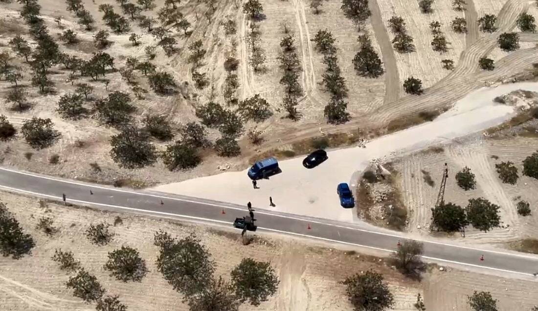 Gaziantep'te, Antep fıstığının hasat döneminde hırsızlık olaylarını önlemek amacıyla jandarma