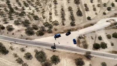 Gaziantep'te, Antep fıstığının hasat döneminde hırsızlık olaylarını önlemek amacıyla jandarma