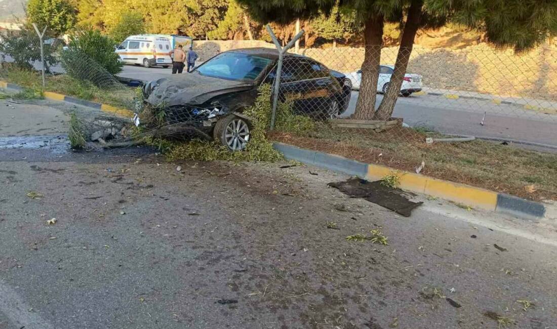 İslahiye ilçesinde meydana gelen trafik kazasında, bir kişi otomobilin kontrolünü