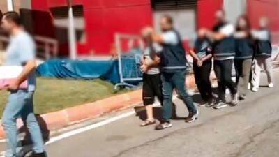 Gaziantep'te fuhuş yapılan bir masaj salonuna yönelik operasyonda 13 şüpheli