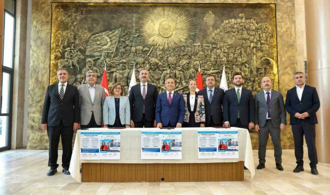 Gaziantep Büyükşehir Belediyesi ve Gaziantep Valiliği iş birliğiyle gerçekleştirilen konut