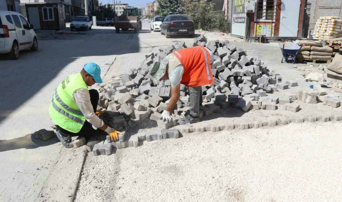 Haliliye Belediyesi Fen İşleri Müdürlüğü, ilçe genelinde yol yapım, bakım