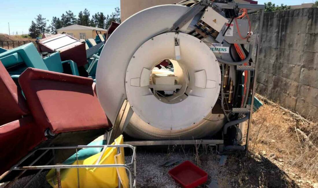 Harran Üniversitesi Osmanbey Kampüsü'nde, tıp fakültesi hastanesine ait milyonlarca lira