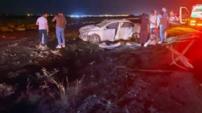 Şanlıurfa’nın Hilvan ilçesinde otomobilin takla atması sonucu meydana gelen trafik