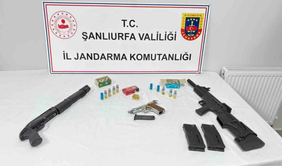 Şanlıurfa'da Jandarma ekipleri tarafından yapılan 3 günlük operasyonda uyuşturucu ve