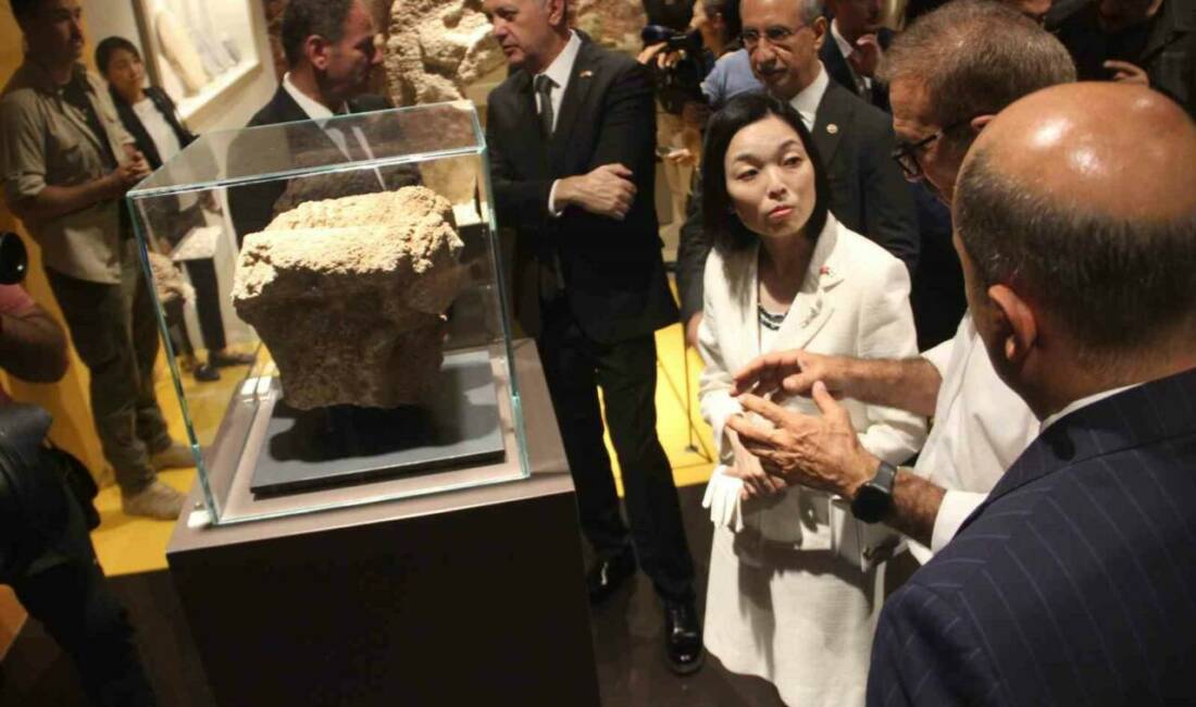 Japon Altes Prensesi Akiko Mikasa, Şanlıurfa'da arkeoloji müzesini ziyaret etti.