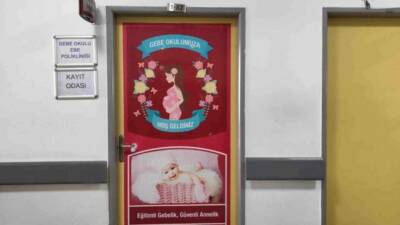 Adıyaman’ın Kahta Devlet Hastanesi, Gebe Okulu projesiyle anne adaylarına gebelik