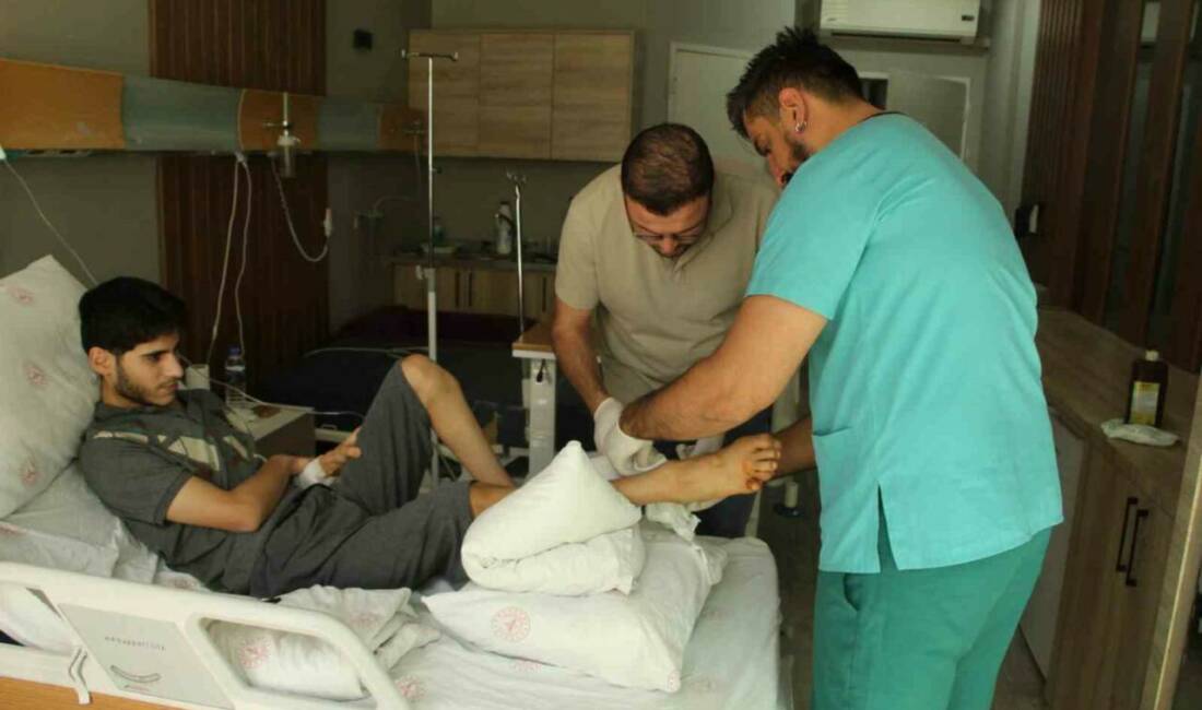 Spina bifida hastası 19 yaşındaki Fatih Ayas’ın topuğundaki 5 yıldır