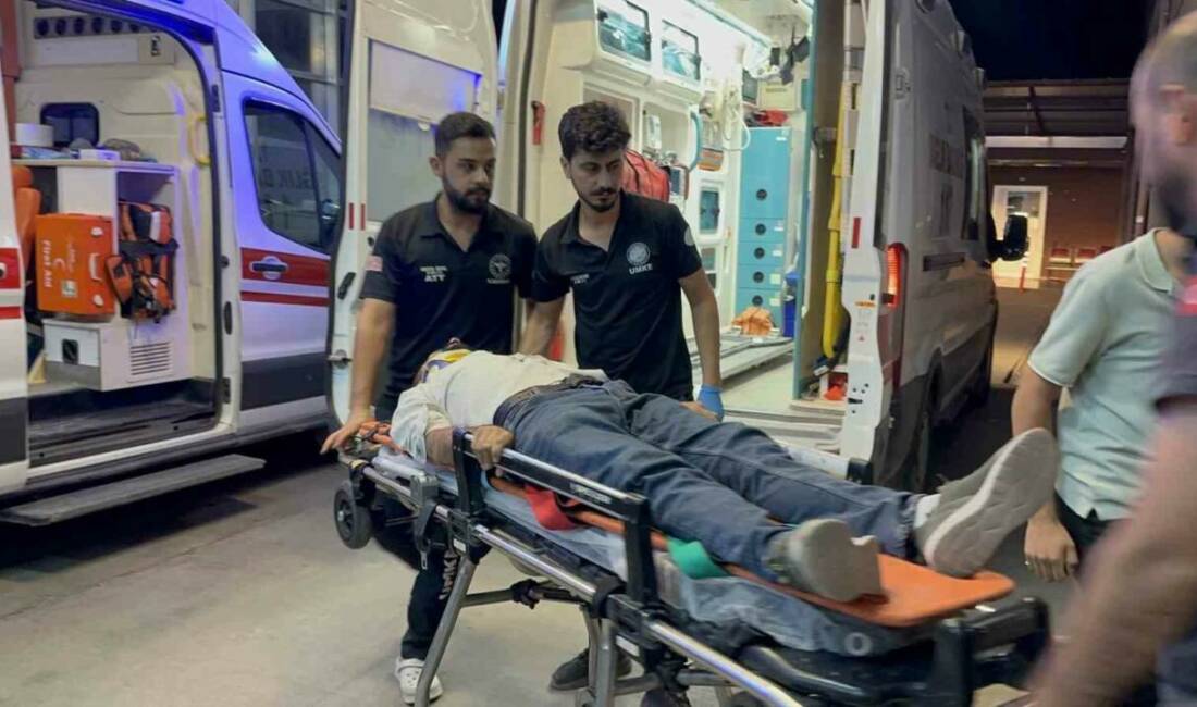 Adıyaman'ın Yeni Mahalle TOKİ Kavşağı'nda meydana gelen kavgaya müdahale eden