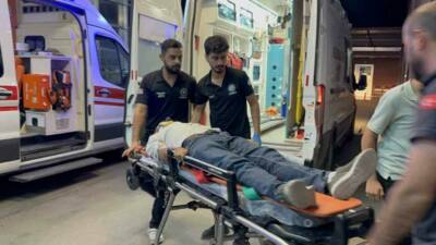 Adıyaman'ın Yeni Mahalle TOKİ Kavşağı'nda meydana gelen kavgaya müdahale eden