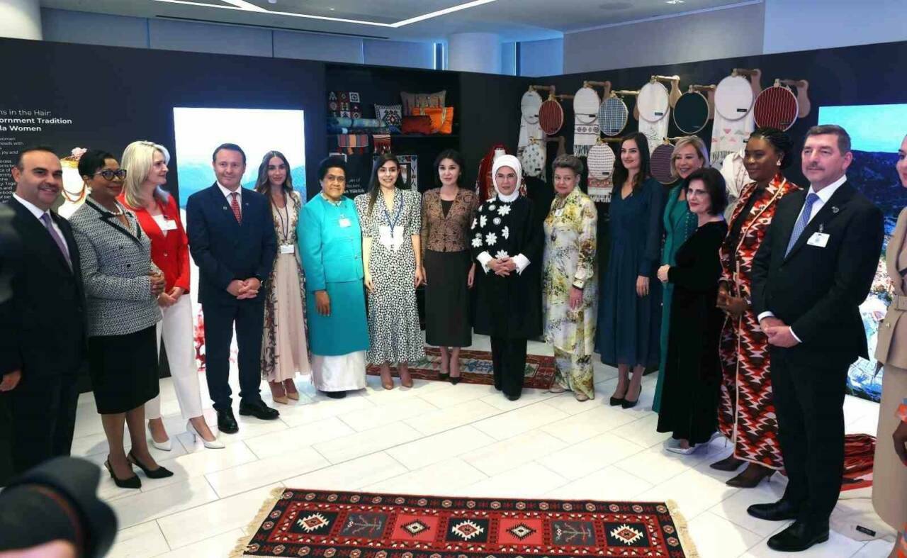 Kilis yorgancılığı, "Anadoludakiler: Kapıların Ardındaki Hazineler" sergisiyle New York Türkevi'nde