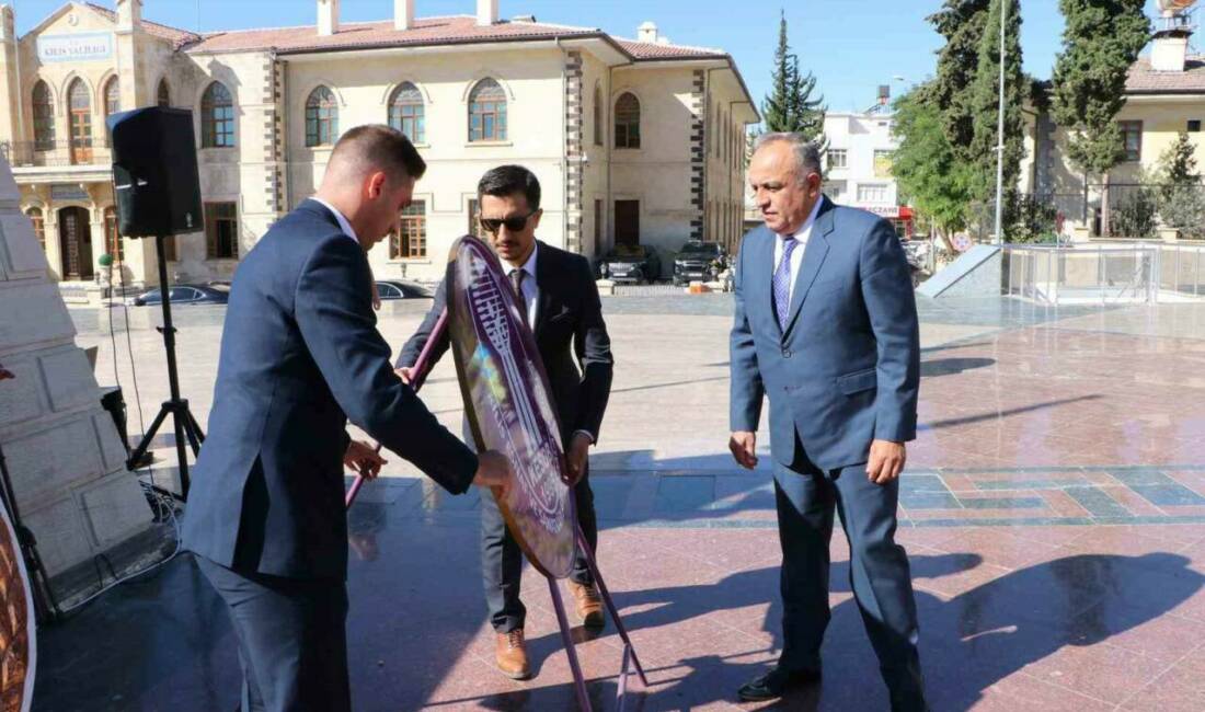 Kilis'te 38. Ahilik Haftası kapsamındaki etkinlik Cumhuriyet Meydanı'nda gerçekleştirildi. Törende