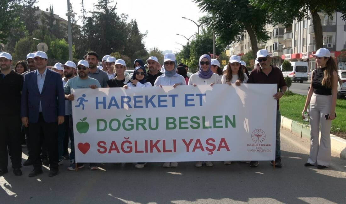 Kilis İl Sağlık Müdürlüğü tarafından düzenlenen Halk Sağlığı Haftası etkinlikleri