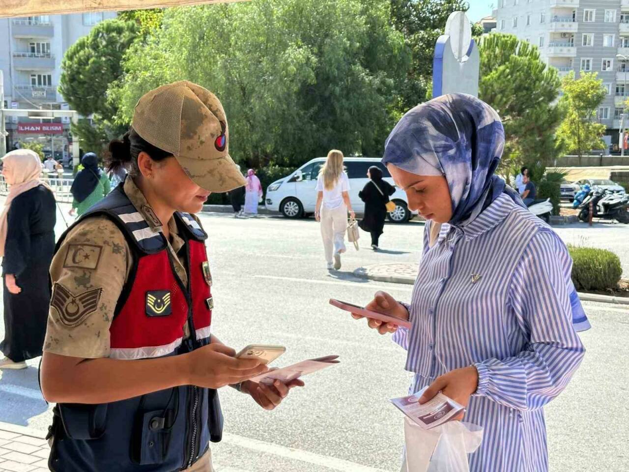 Kilis 7 Aralık Üniversitesinde düzenlenen açılış programında, Kilis İl Jandarma