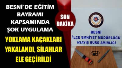 Besni İlçe Emniyet Müdürlüğü ekipleri, 27. Besni Eğitim Bayramı etkinlikleri