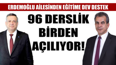 Türkiye’nin saygın hayırsever ailelerinden Besnili hemşerimiz Erdemoğlu Ailesi, eğitime olan