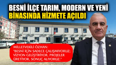 Daha önce Ziraat Odası binasında hizmet veren İlçe Tarım ve