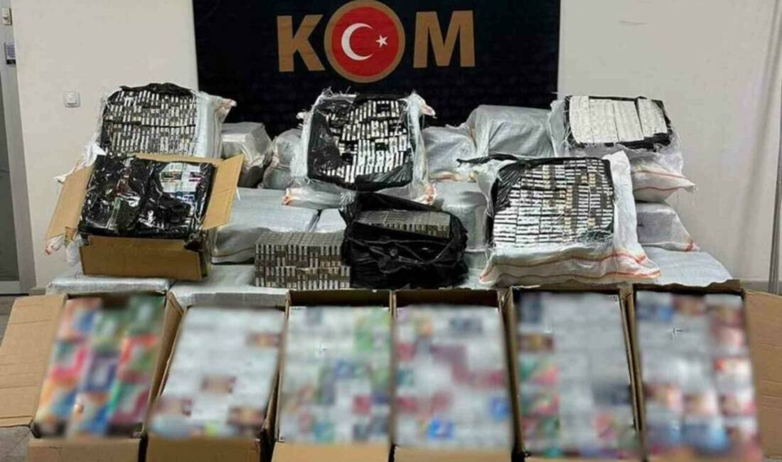 Mardin'de polis ekipleri tarafından düzenlenen operasyonlarda toplamda 51 bin paket