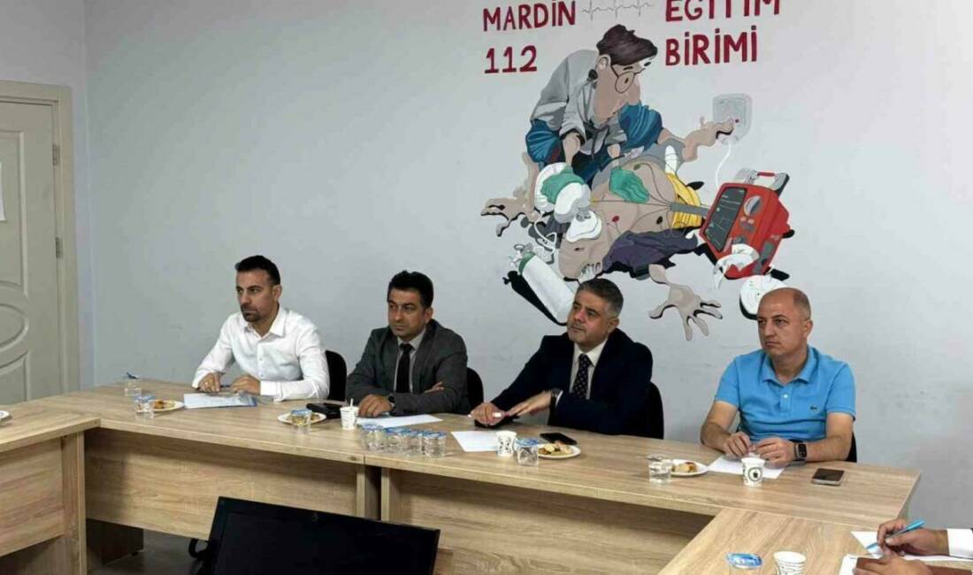 Mardin'de, acil sağlık hizmetlerinin koordinasyonu amacıyla acil sağlık hizmetleri koordinasyon