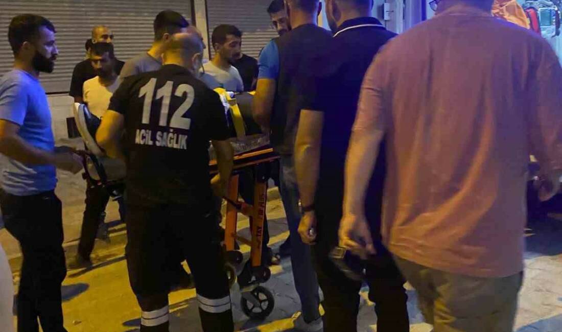 Mardin'in Nusaybin ilçesinde seyir halindeki bir otomobile kimliği belirsiz kişiler