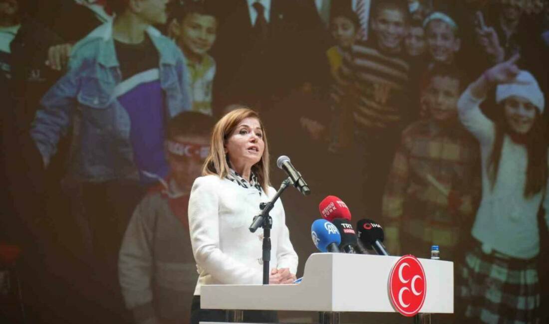 MHP Genel Başkan Yardımcısı Zühal Topcu, Gaziantep'te düzenlenen Terörsüz Türkiye
