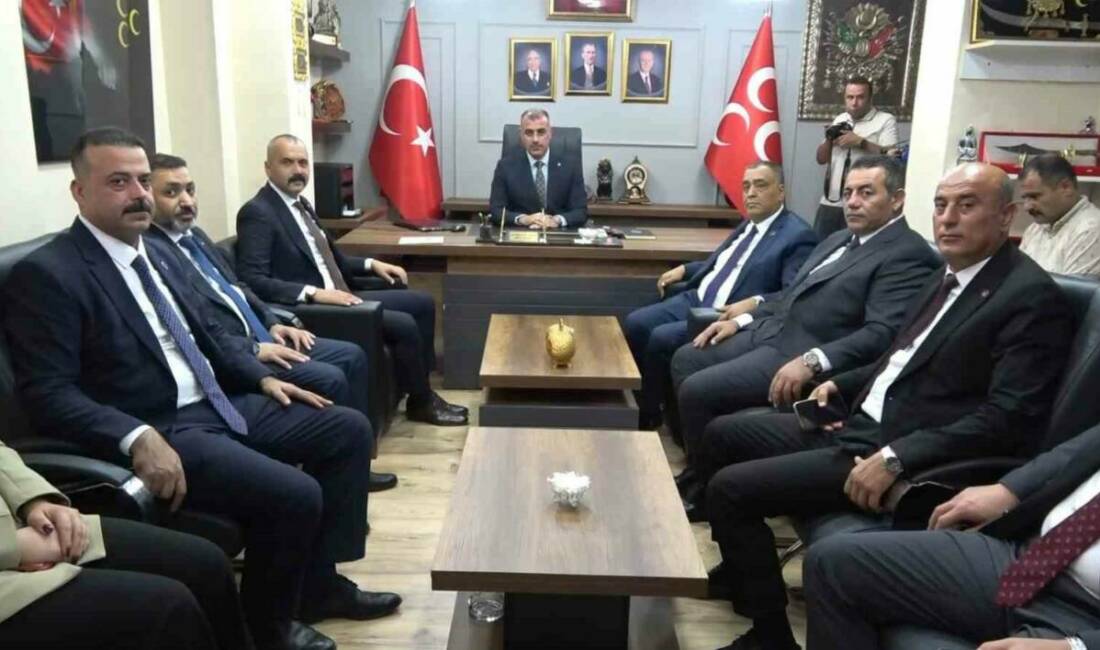 MHP Antalya Milletvekili Hilmi Durgun ve beraberindeki MYK üyeleri Kilis'i