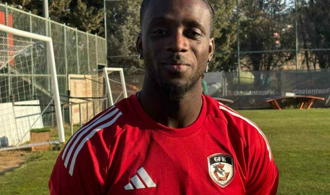 Gaziantep Futbol Kulübü, Trabzonspor maçına hazırlanıyor. Takımın stoperi Myenty Abena,