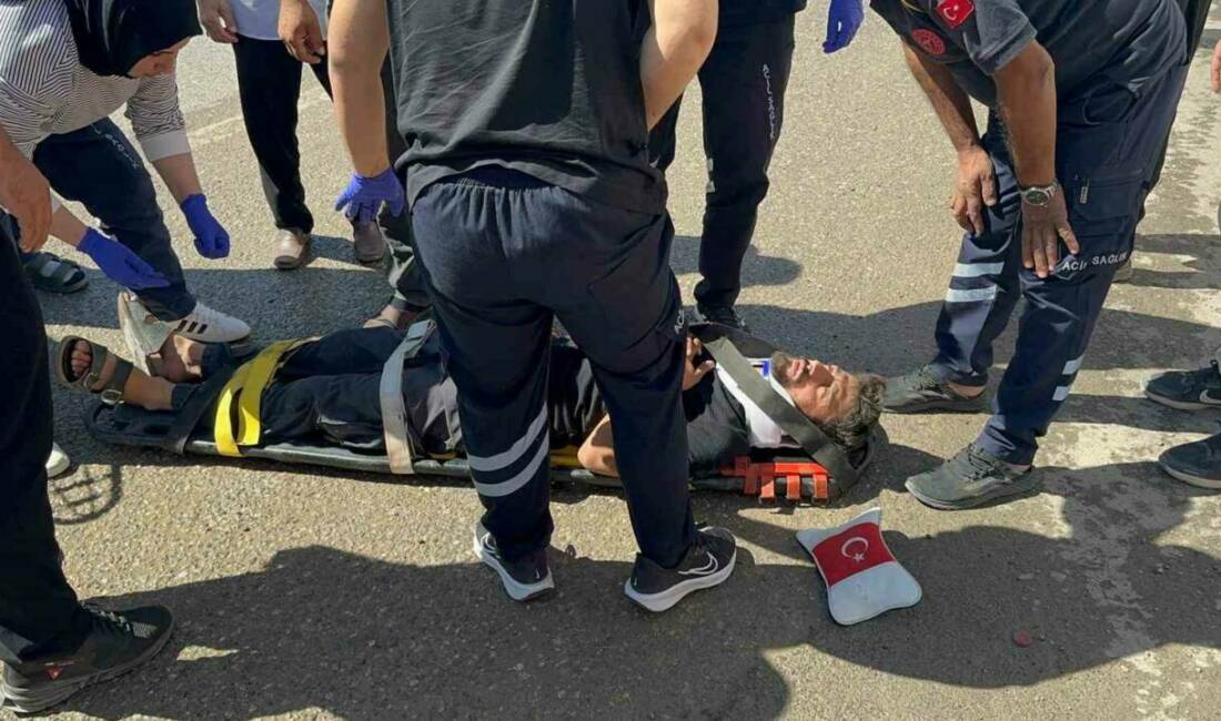 Adıyaman'da motosiklet ile otomobilin çarpışması sonucu meydana gelen kazada 1
