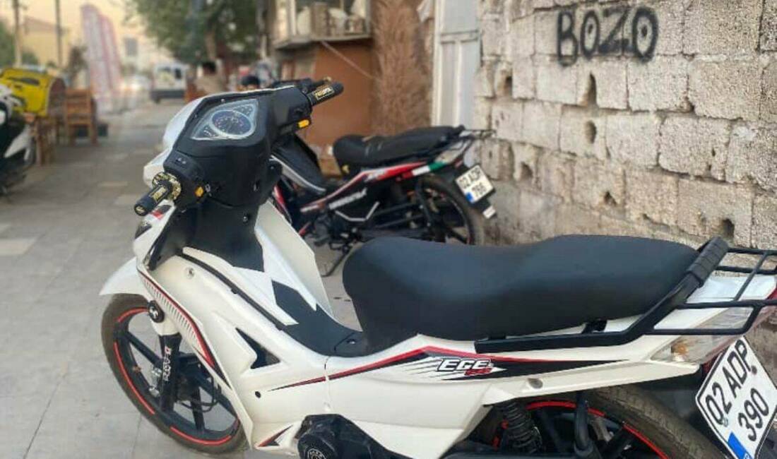 Adıyaman’da Ramazan Aydoğdu'ya ait plakalı motosiklet, kimliği belirsiz kişi ya