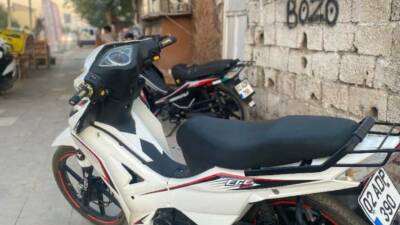 Adıyaman’da Ramazan Aydoğdu'ya ait plakalı motosiklet, kimliği belirsiz kişi ya