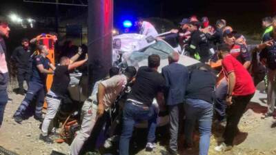 Batman’da Gültepe Mahallesi'nde meydana gelen trafik kazasında 1’i ağır olmak