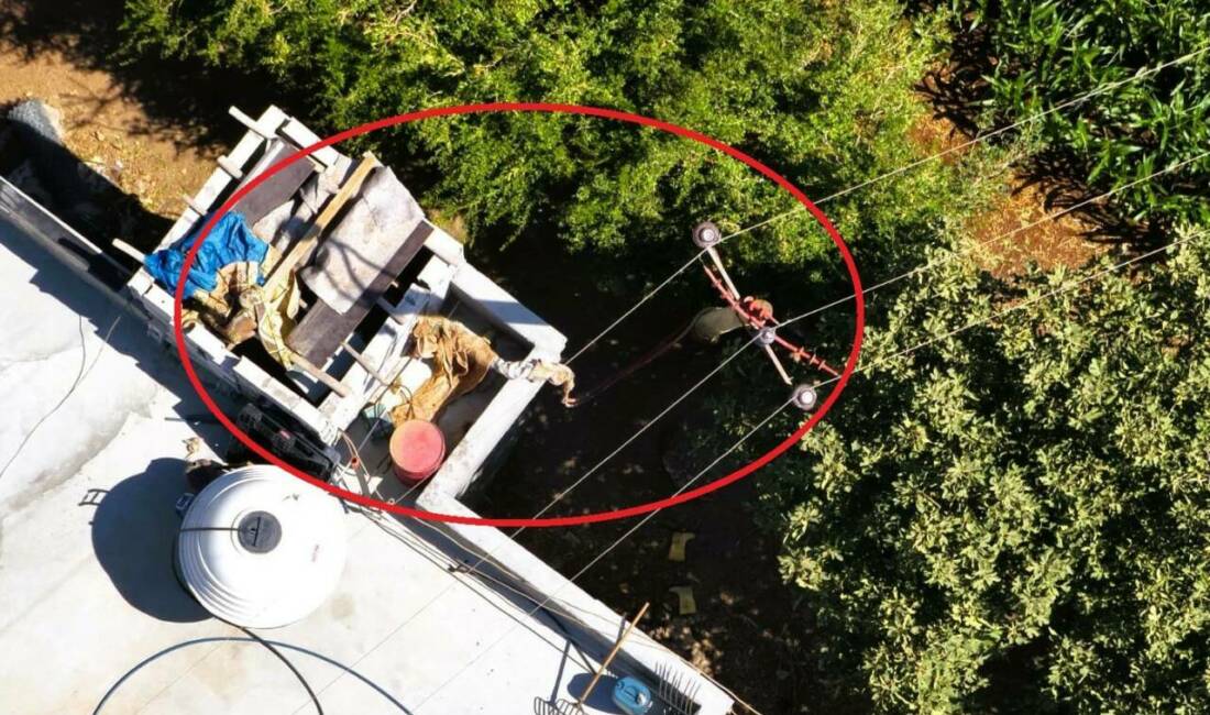 Şanlıurfa'nın Siverek ilçesinde kaçak elektrik tüketimiyle mücadele eden Dicle Elektrik,