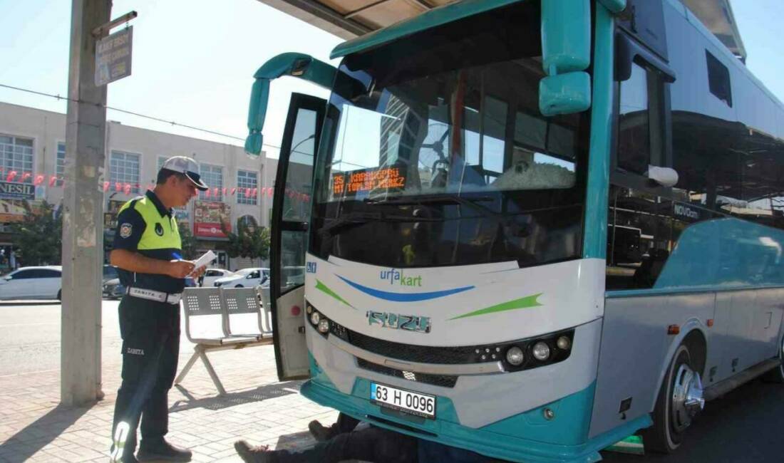Şanlıurfa Büyükşehir Belediyesi Trafik Zabıta ekipleri, özel halk otobüslerindeki havalı