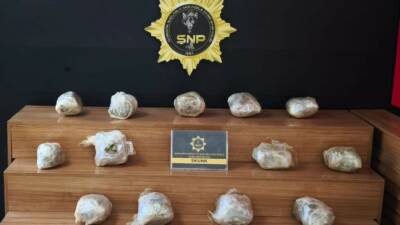 Şanlıurfa’da otomobilde 13 parça halinde 7 kilo 150 gram skunk