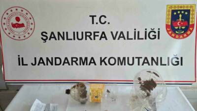 Suruç İlçesinde yapılan jandarma operasyonunda 4 gram uyuşturucu madde ele