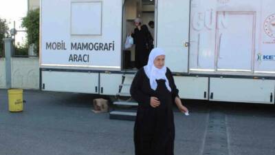 Siirt'te mobil mamografi aracı, vatandaşlara erken teşhis ve tedavi imkanı